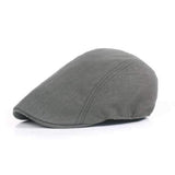 Unisex Men Women Cotton Blend Newsboy Beret Hat Duckbill Golf Elastic Cabbie Cap