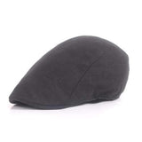 Unisex Men Women Cotton Blend Newsboy Beret Hat Duckbill Golf Elastic Cabbie Cap