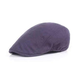 Unisex Men Women Cotton Blend Newsboy Beret Hat Duckbill Golf Elastic Cabbie Cap