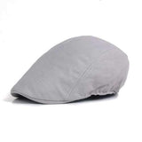Unisex Men Women Cotton Blend Newsboy Beret Hat Duckbill Golf Elastic Cabbie Cap