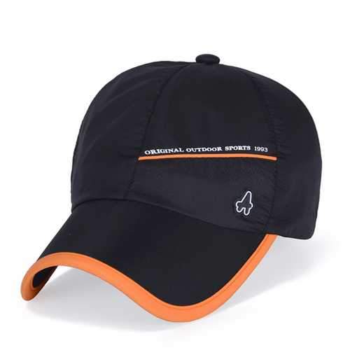 Unisex Polyester Baseball Cap Breathable Outdoor Sport Quick Dry Adjustable Buckle Hat