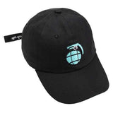 Women Unisex Bomb Embroidery Cotton Baseball Cap Sport Curved Snapback Hip-hop Cap