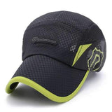 Men Women Quick-dry Breathable Mesh Baseball Cap Sun Visor Hats Outdoor Sunshade Caps