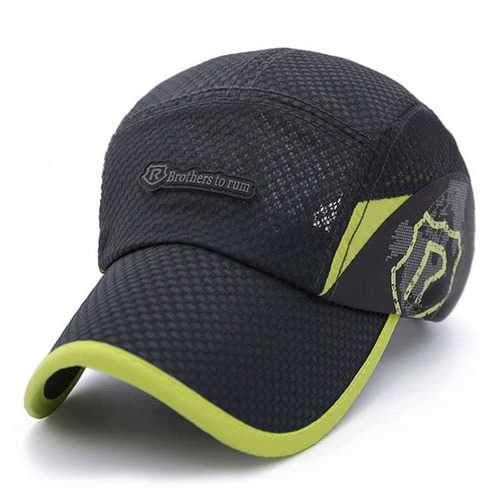 Men Women Quick-dry Breathable Mesh Baseball Cap Sun Visor Hats Outdoor Sunshade Caps