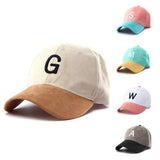 Unisex Men Women Acrylic Candy Color Letter Embroidery Baseball Cap Adjustable Snapback Hat