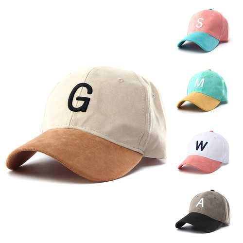 Unisex Men Women Acrylic Candy Color Letter Embroidery Baseball Cap Adjustable Snapback Hat