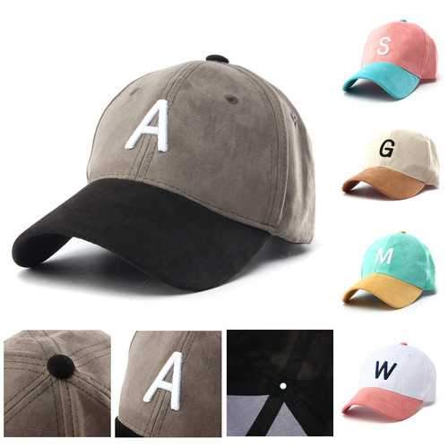 Unisex Men Women Acrylic Candy Color Letter Embroidery Baseball Cap Adjustable Snapback Hat