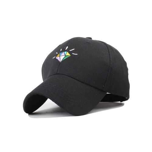 Unisex Men Women Diamond Embroidery Baseball Cap Adjustable Strap Back Trucker Hats