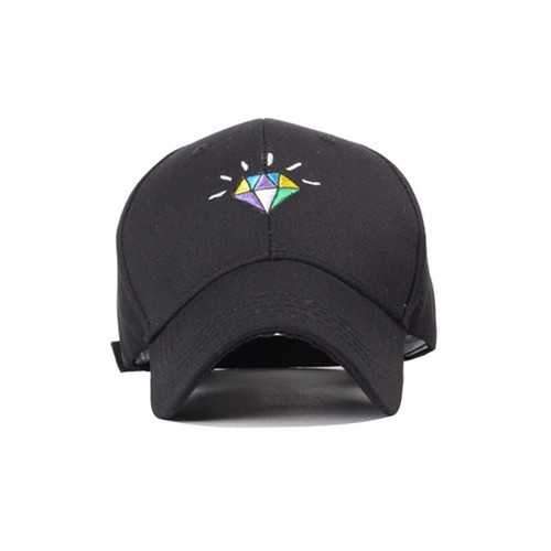 Unisex Men Women Diamond Embroidery Baseball Cap Adjustable Strap Back Trucker Hats