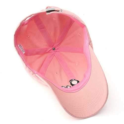 Unisex Women Men Cotton Penguin Embroidery Baseball Cap Adjustable Flat Snapback Hat