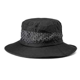 Unisex Mountaineering Fishing Mesh Cap Bucket Hat Folding Outdooors Sun Hat