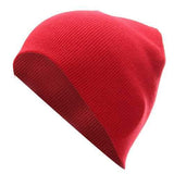 Unisex Men Women Knitted Slouch Beanie Hat Skiing Warm Outdoor Sport Cap