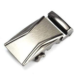 Mens Belt Peritoneal Second Layer Leather  Business Automatic Alloy Buckle Strip Length Randomly