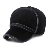 Unisex Imitation Mink Fur Earflap Ear Muffs Baseball Cap Faux Fur Outdoor Ear Protective Hat