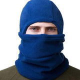 Unisex Full Face Mask Fleece Cap Neck Warmer Hood Plush Lining Winter Sports Multifunctional Ski Hat