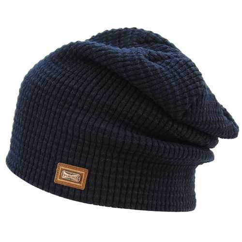 Unisex Knitted Beanie Hat Baggy Slouchy Knitting Skiing Outdoor Elastic Cap For Men Women