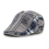 Unisex Cotton Washed Beret Hat Buckle Adjustable Paper Boy Newsboy Cabbie Golf Gentleman Cap