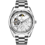TEVISE Business Styele Mechanical Watch Elegant Fine Steel Fashion Men Wrist Watch 795A