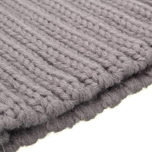 Thickening Warming  Double Fling Wool Knitted Hat Winter Ski Cap