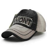 Unisex Cotton Embroidery Washed Vintage Baseball Cap Adjustable Golf Snapback Hat For Men Women