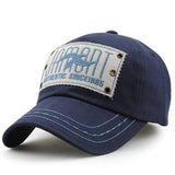 Unisex Cotton Vintage Embroidery Baseball Cap Adjustable Golf Snapback Hat For Men Women