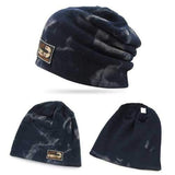 Unisex Knitted Beanie Hat Baggy Slouchy Knitting Mens Skiing Outdoor Elastic Cap
