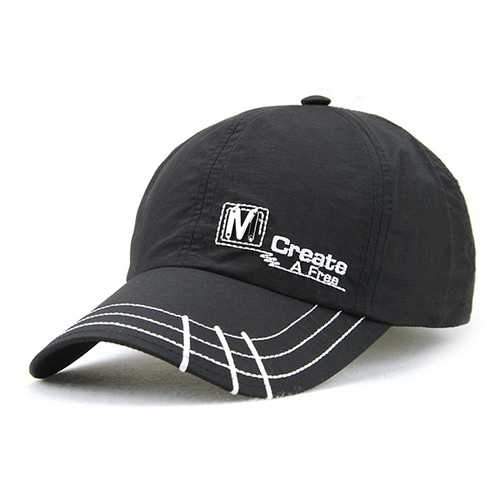 Unisex Baseball Embroidery Caps Summer Sunscreen Hip-Hop Cap Quick Drying Hats
