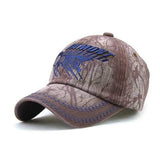 Unisex Cotton Washed Vintage Embroidery Baseball Cap Adjustable Golf Snapback Hat