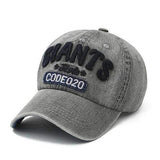 Men Cotton Denim Washed Baseball Caps Women Vintage Adjustable Outdoor Snapback Hat