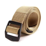 120CM Weaven Nylon Alloy Buckle Belt Military Tactical Durable Outdoor Sport Pants Strip