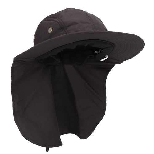 Unisex Boonie Snap Hat Brim Ear Neck Cover Sun Flap Cap Hunting Fishing Boating Hiking