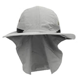 Unisex Boonie Snap Hat Brim Ear Neck Cover Sun Flap Cap Hunting Fishing Boating Hiking