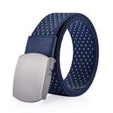125CM Mens Women Nylon Alloy Buckle Belt Outdoor Casual Military Tactical Durable Pants Strips