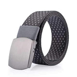 125CM Mens Women Nylon Alloy Buckle Belt Outdoor Casual Military Tactical Durable Pants Strips