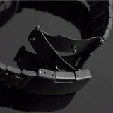 WINNER Fashion Sculpture Mechanical Watch Retro Stainless Steel Strap Men Automatic Watch