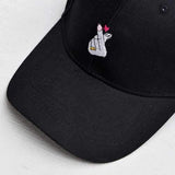 Men Women Hand Embroidery Dad Baseball Cap Adjustable Strap Back Trucker Hats