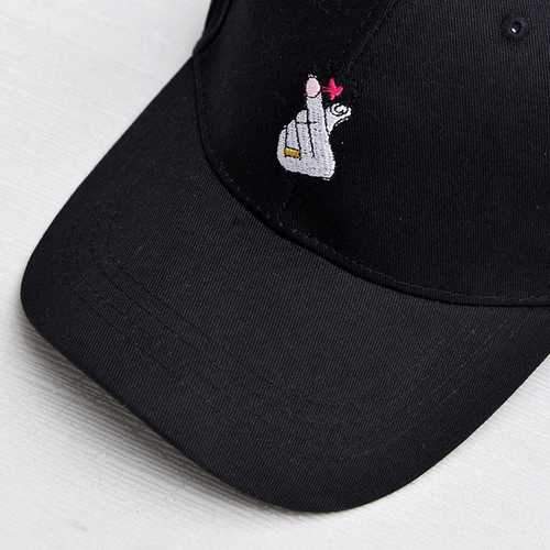 Men Women Hand Embroidery Dad Baseball Cap Adjustable Strap Back Trucker Hats