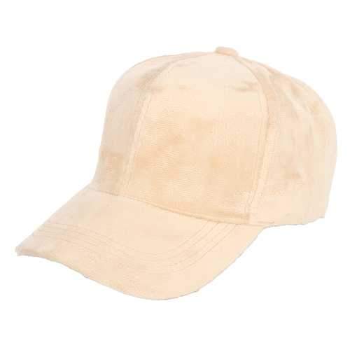Unisex Solid Suede Baseball Cap Summer Sports Adjustable Outdoor Snapback Hip-hop Hat
