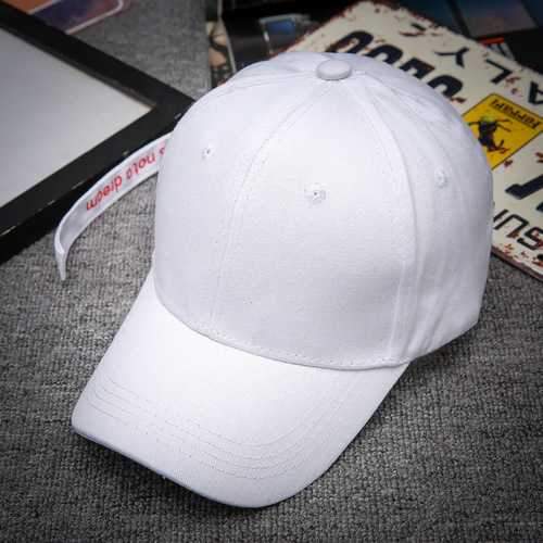 Unisex Men Women Letter Ribbon Sun Visor Peaked Cap Baseball Cap Hip-hop Hat