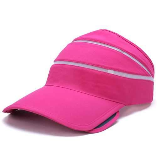 Unisex Retractable Wide Brim Sun Hat Summer Breathable Outdoor Beach Baseball Cap