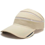 Unisex Retractable Wide Brim Sun Hat Summer Breathable Outdoor Beach Baseball Cap