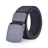 125CM Mens Nylon Resin Buckle Belt Outdoor Sport Military Tactical Durable Pants Strip