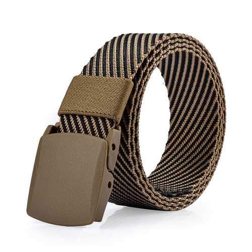 125CM Mens Nylon Resin Buckle Belt Outdoor Sport Military Tactical Durable Pants Strip
