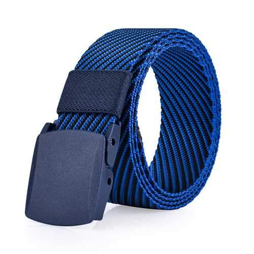 125CM Mens Nylon Resin Buckle Belt Outdoor Sport Military Tactical Durable Pants Strip