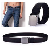 125CM Men Nylon Alloy Buckle Belt Military Tactical Durable Outdoor Sport Pants Strip