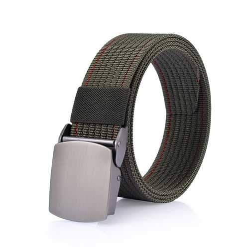 125CM Men Nylon Alloy Buckle Belt Military Tactical Durable Outdoor Sport Pants Strip