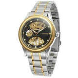 WINNER 378 Self-winding Mechanical Watch Classic Stainless Steel Strap Men Wrist Watch