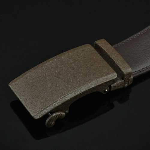 Men Automatic Buckle Leather Tactical Belts Business Alloy buckle Belts Waistband