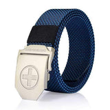 125CM Mens Nylon Durable Buckle Belt Casual Sport Army Tactical Jeans Waistband