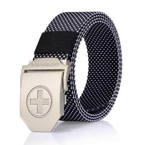 125CM Mens Nylon Durable Buckle Belt Casual Sport Army Tactical Jeans Waistband